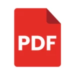 pdf reader - pdf converter android application logo